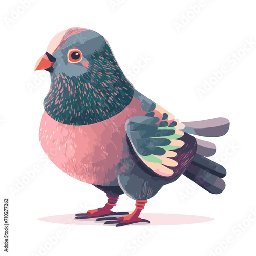 illustration of a pigeon