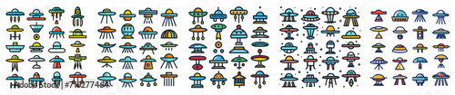 UFO Icons set