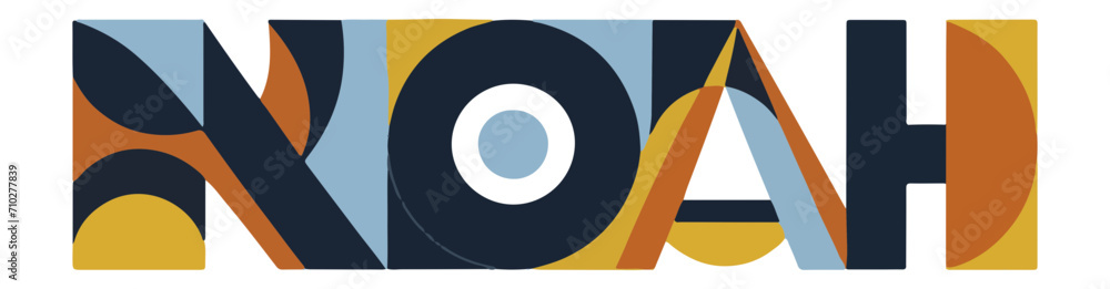 NOAH - Name in cool design style NOAH - Name in cool design style