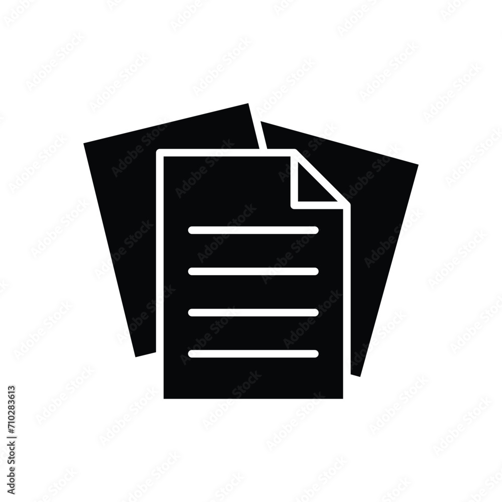 papers icon vector design template simple and clean papers icon vector design template simple and clean