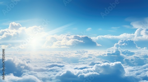 blue air sky background illustration clear weather, pollution oxygen, breath flight blue air sky background