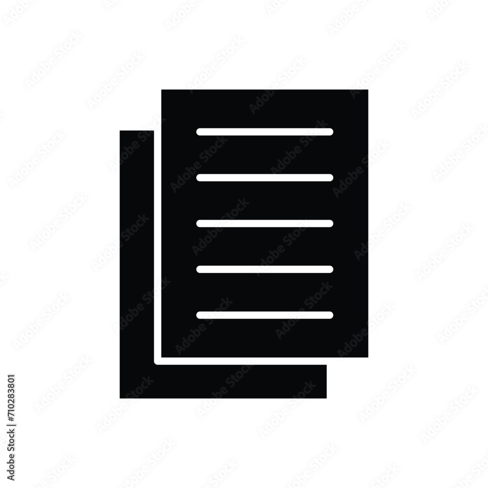 papers icon vector design template simple and clean papers icon vector design template simple and clean