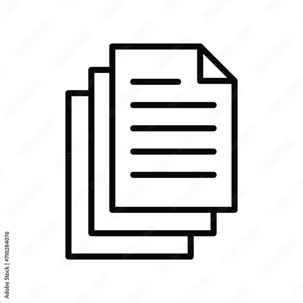 papers icon vector design template simple and clean papers icon vector design template simple and clean