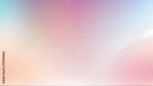 Abstract design with a colorful gradient blur background. It features a vibrant and vivid color scheme. photo