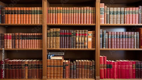 Immerse yourself in a world of ancient wisdom as you explore these captivating photographs of bookshelves in a historic library. Each image holds stories and knowledge that have stood the test of time