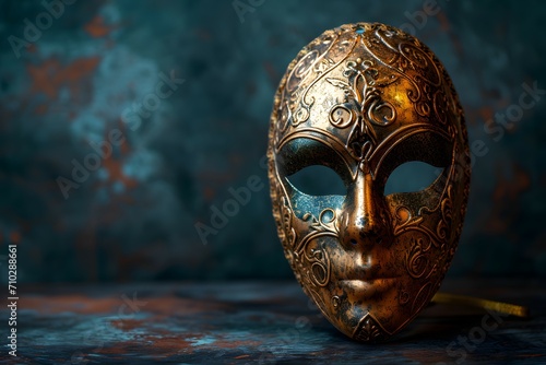 An Intricate Opera Mask for Opera Day Celebrations photo