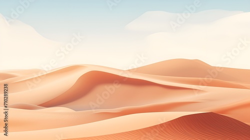 Abstract desert landscape with shifting sand dunes   abstract desert landscape  shifting sand dunes