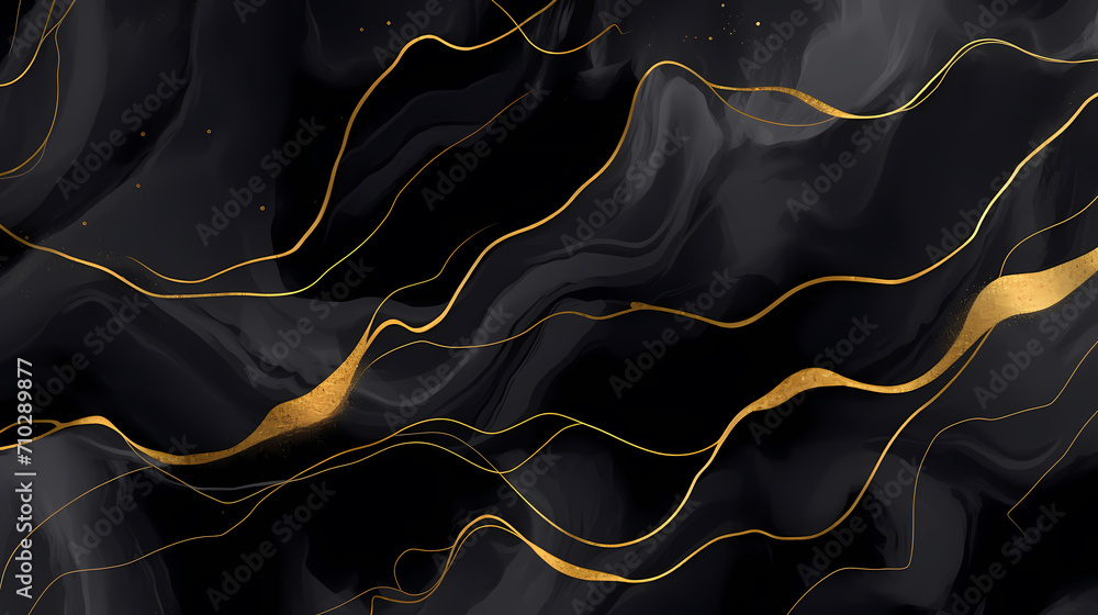 Obraz premium Technology abstract lines background and light effects, technology sense background