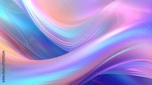 Abstract holographic waves with a futuristic and dynamic vibe   abstract holographic waves  futuristic  dynamic vibe