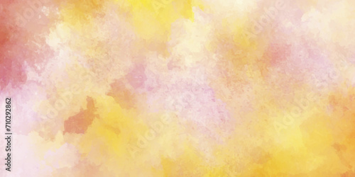 abstract watercolor background .watercolor background with pink and yellow color. Fantasy light red, pink shades watercolor background. subtle watercolor pink yellow gradient illustration. 