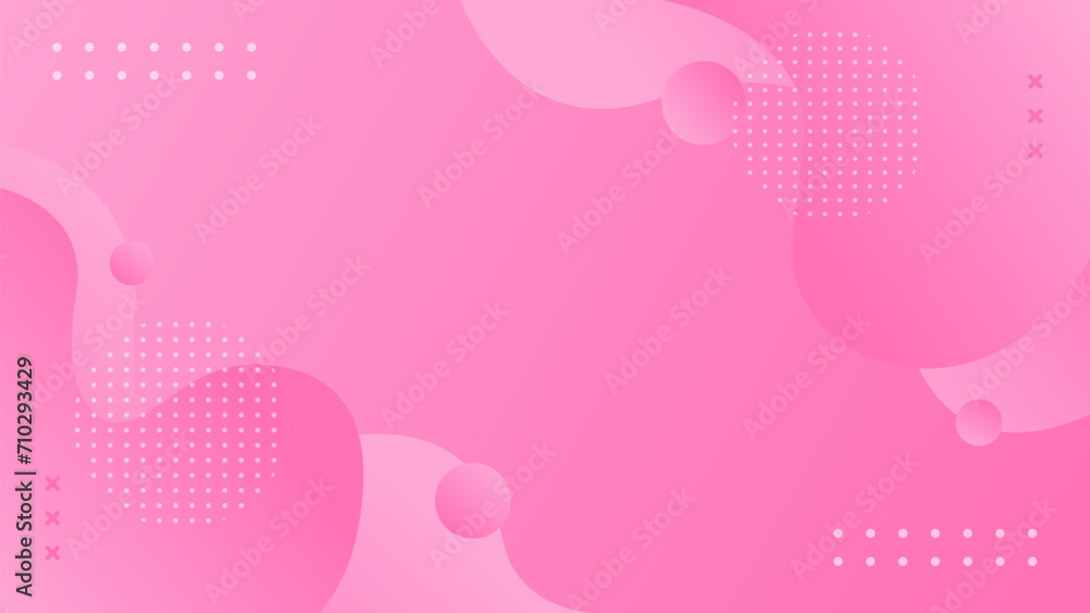 Pink abstract vector background. Wavy and fluid gradient shapes. Suitable for wallpapers, sales banners, events, templates, pages, and others