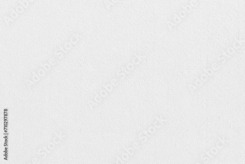 White cotton fabric texture background, seamless pattern of natural textile. photo