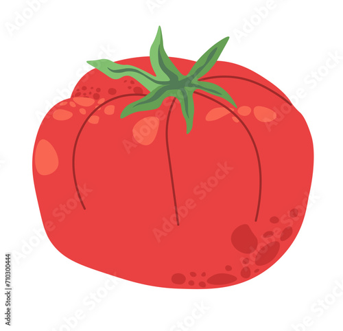 Tomato vegetable, ripe veggies harvested food