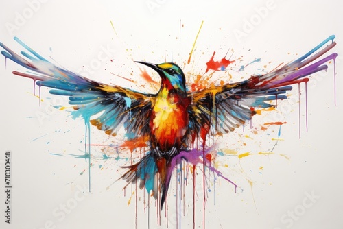 flying bird art © Tomi adi kartika