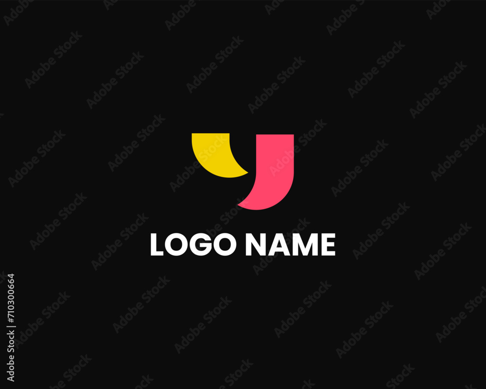 Abstract Modern letter Y creative business logo design Abstract Modern letter Y creative business logo design