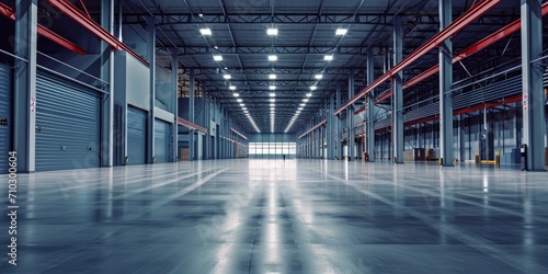Huge distribution warehouse