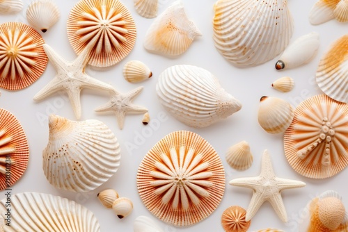 sea shells background