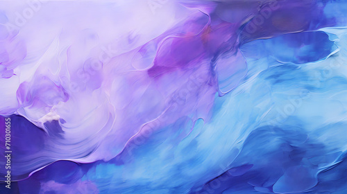 purple and blue oil color paint background © charich