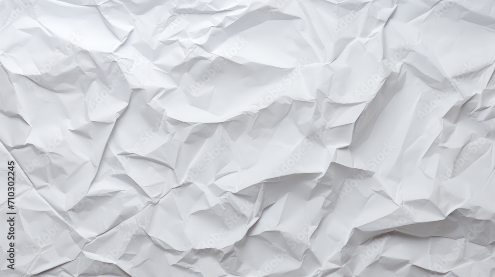 White crumpled paper texture background. White crumpled paper texture background.
