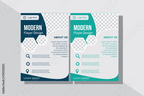 Flyer brochure cover template for any kind of business, education, admission ,layout design etc.
