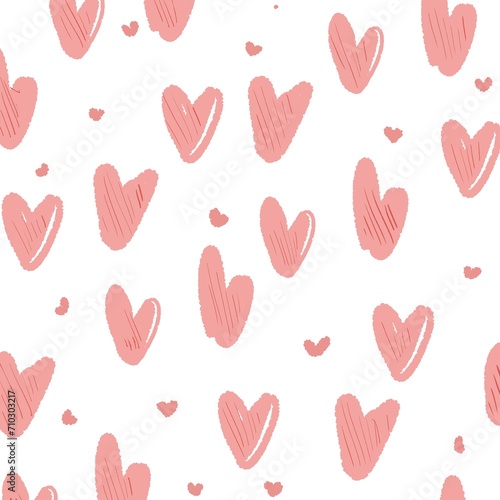 Fondo de Corazones, San Valentín plantilla