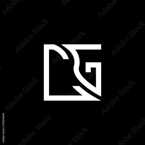 CG letter logo vector design, CG simple and modern logo. CG luxurious alphabet design  