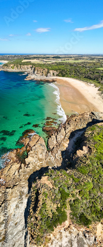 Surf beach in Gippsland Victoria, Australia photo