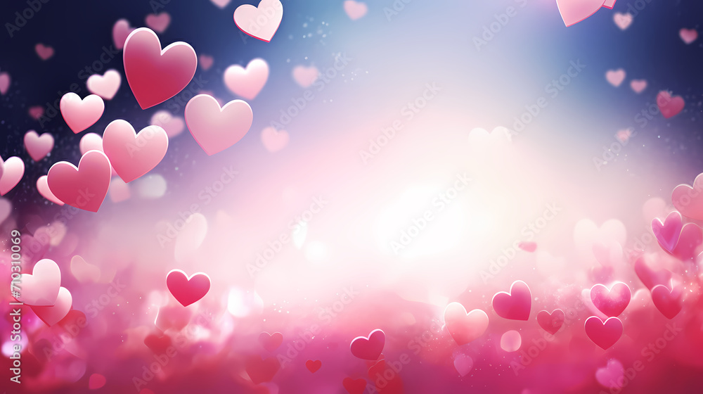 Vibrant Valentine's Day background, hearts background Vibrant Valentine's Day background, hearts background
