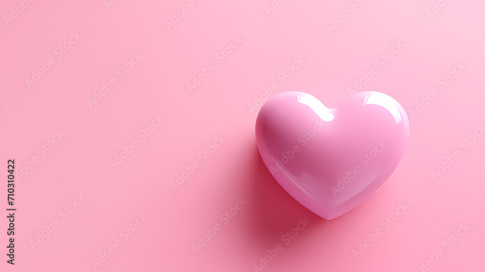 Vibrant Valentine's Day background, hearts background