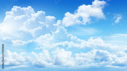 clouds with blue sky landscape background