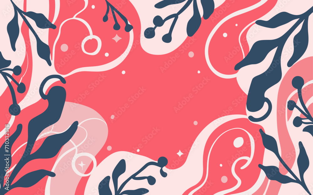 Abstract background poster. Good for fashion fabrics, postcards, email header, wallpaper, banner, events, covers, advertising, and more. Valentine's day, women's day, mother's day background.