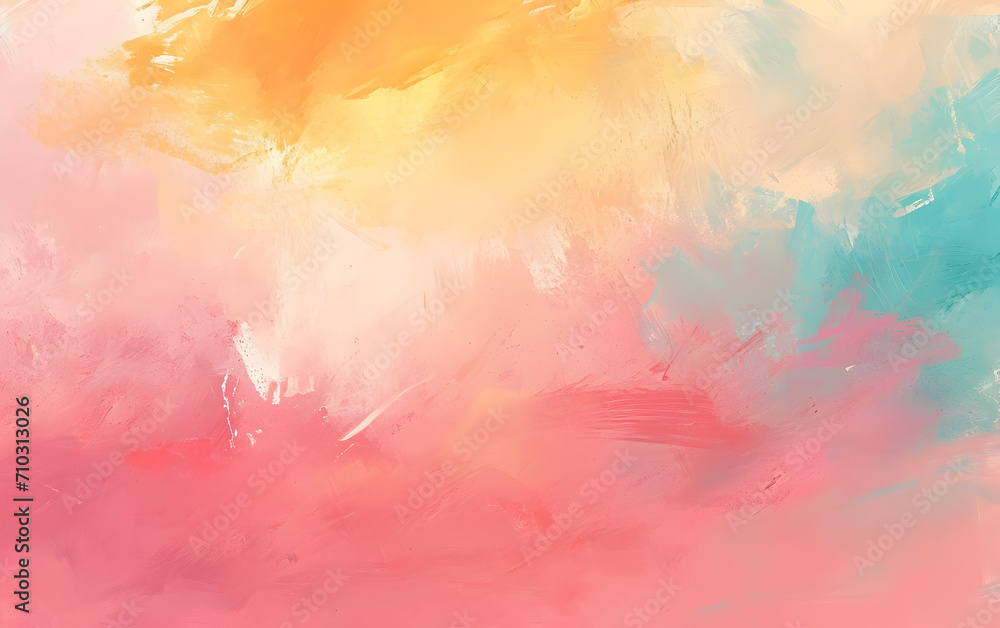 Colorful Background with Vibrant Paint, Abstract Gradient Background