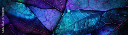 Some leaves are shown in two colors, in the style of light cyan and purple, intricate textures, grid formations, undefined anatomy, neo-mosaic, 3840x2160

 photo