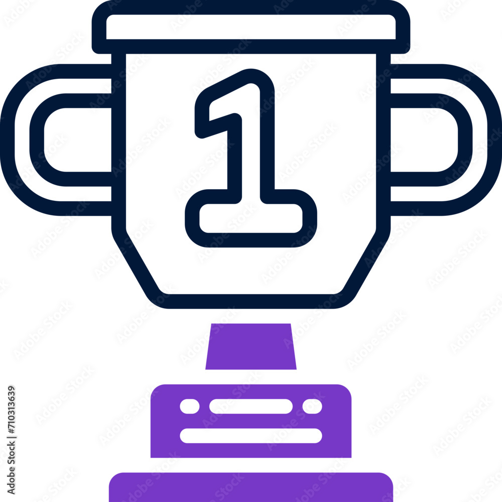 trophy icon. vector dual tone icon for your website, mobile, presentation, and logo design. trophy icon. vector dual tone icon for your website, mobile, presentation, and logo design.