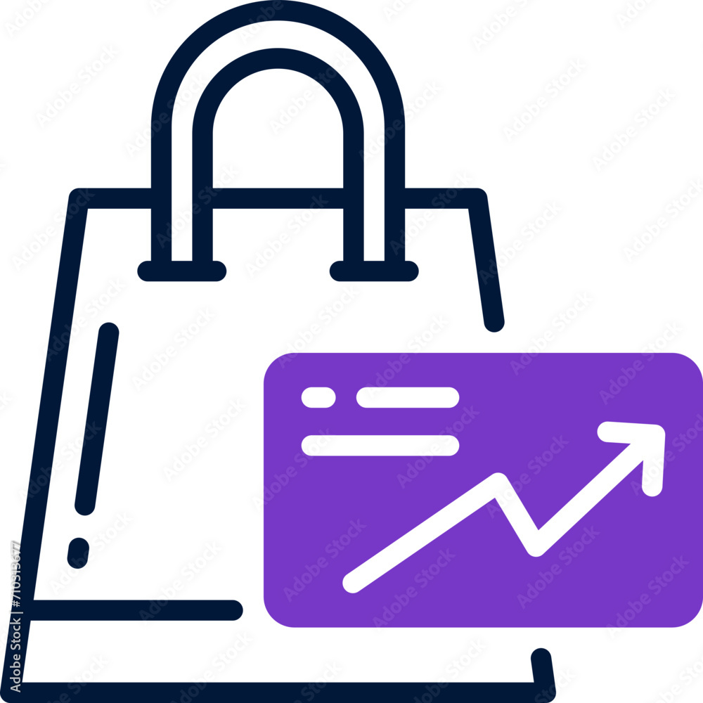 shopping bag icon. vector dual tone icon for your website, mobile, presentation, and logo design. shopping bag icon. vector dual tone icon for your website, mobile, presentation, and logo design.