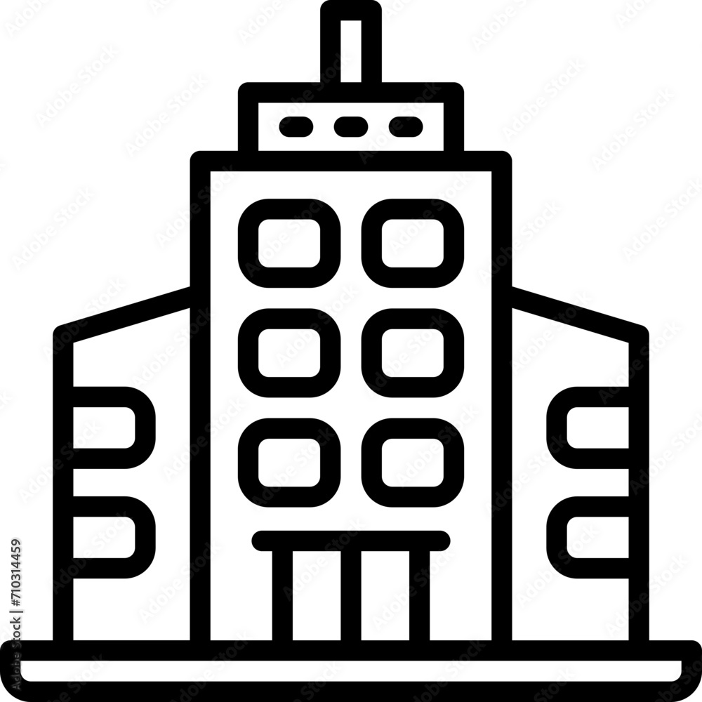 office icon. vector line icon for your website, mobile, presentation, and logo design. office icon. vector line icon for your website, mobile, presentation, and logo design.