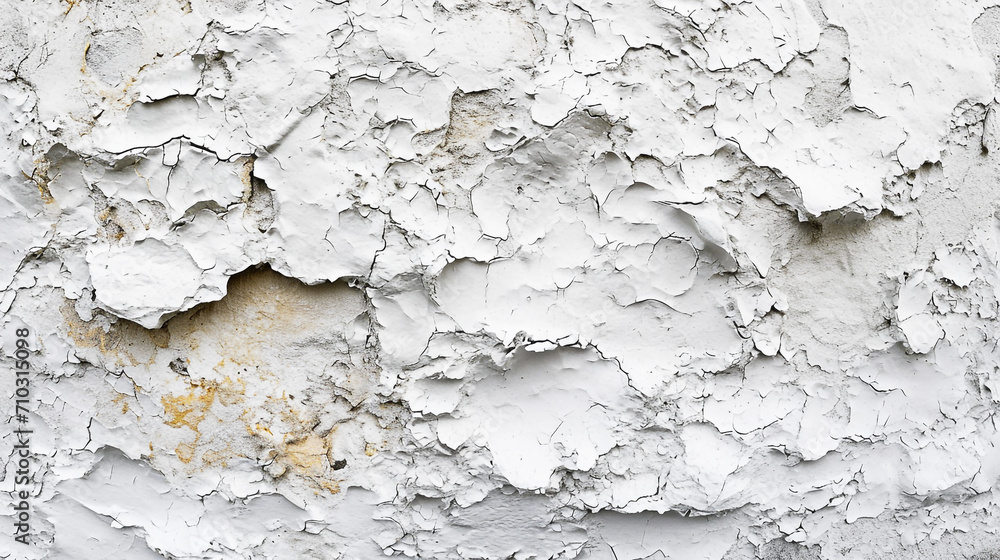 Naklejka premium old white wall texture. Generative Ai.