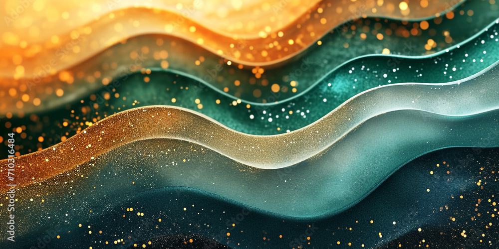 abstract background with waves. Generative Ai. abstract background with waves. Generative Ai.