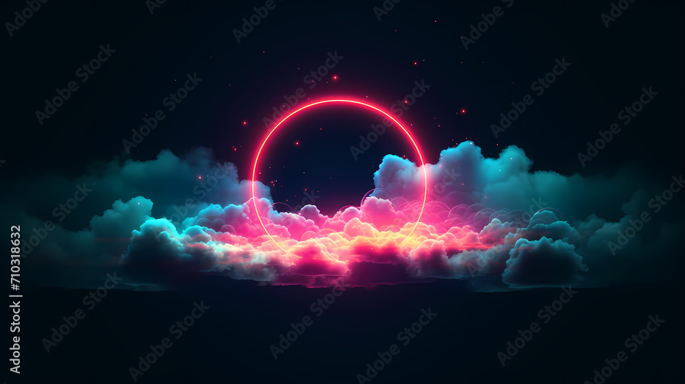 Abstract geometric lines background, technological lines background and light effects, 3D rendering Abstract geometric lines background, technological lines background and light effects, 3D rendering