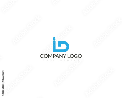 Letter IG logo design, IG line art logo . 