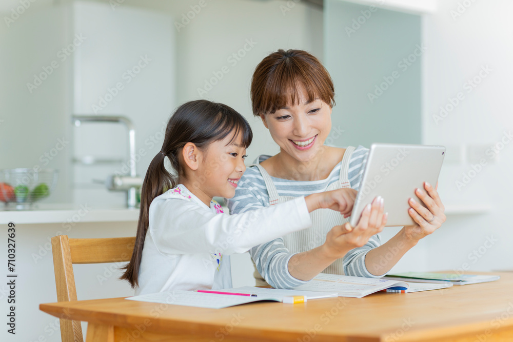 母親と娘 母親と娘