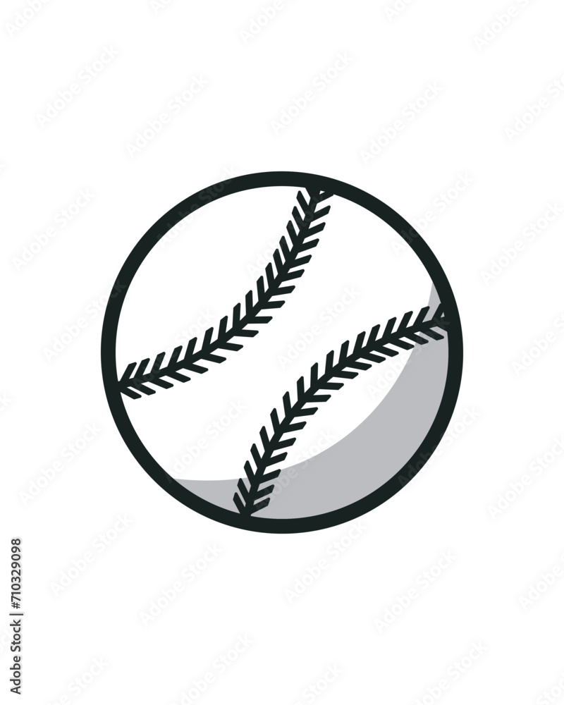 base ball logo , soft ball logo