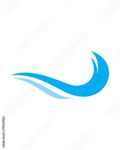 wave logo , sea logo vector