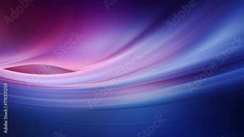 Blue and pink abstract background with waves, futuristic glowing background, Generative AI