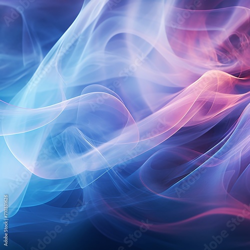 Abstract background with blue and pink smoke. For art texture, grunge design. AI.