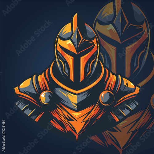 Cyber Titan Esport Gaming Logo Concept	
