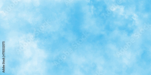 Watercolor background in pastel colors.blurred and grainy Blue powder explosion on white background,stains and used as wallpaper, cover, card and design.Classic brush painted Blue sky.