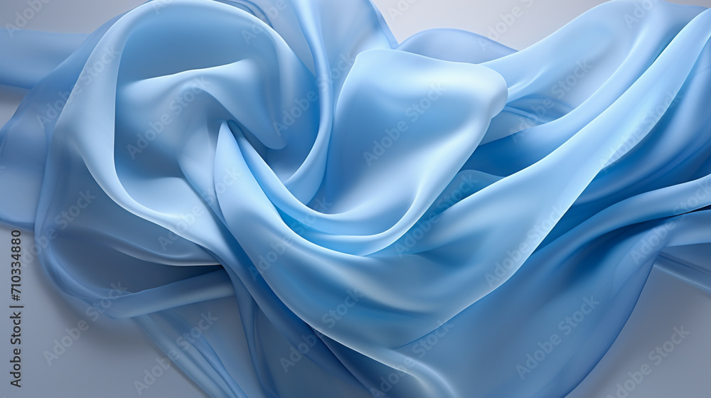 Obraz premium blue satin background