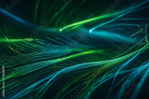 abstract green background with lines