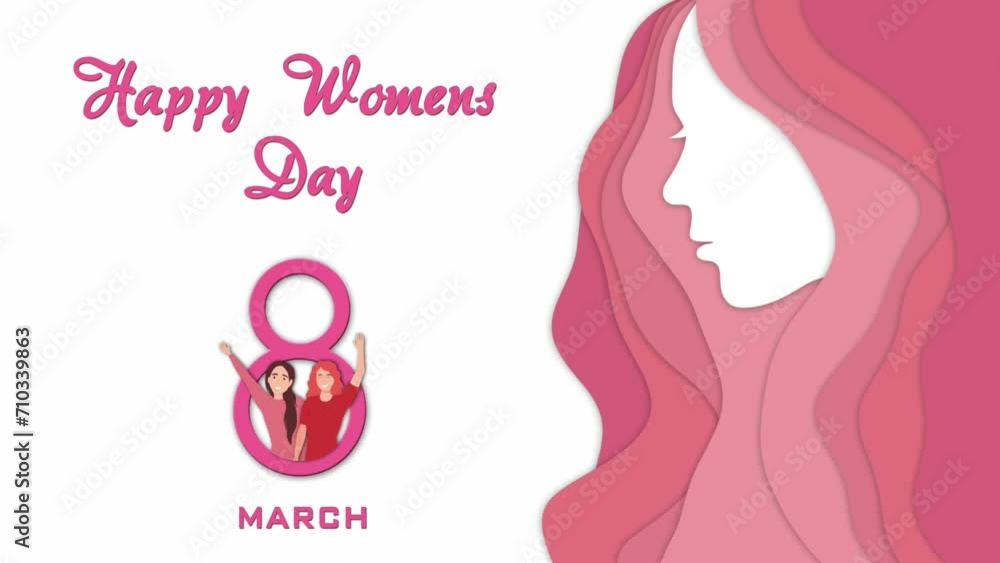 Happy International Women's Day Animation Happy International Women's Day Animation